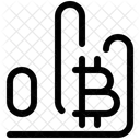 Bitcoin Growth  Icon