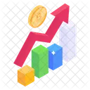 Bitcoin Analysis Crypto Analysis Bitcoin Growth Icon