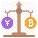 Bitcoin-Guthaben  Symbol