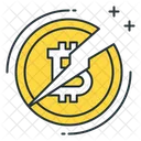 Bitcoin halving Icon