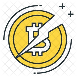 Bitcoin halving  Icon