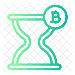 Bitcoin hourglass  Icon