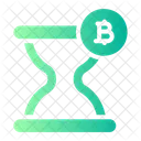 Bitcoin hourglass  Icon
