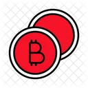 Bitcoin Blockchain Coin Icon