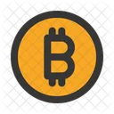 Bitcoin Coin Cryptocurrency Icon