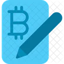 Bitcoin Cryptocurrency Currency Icon