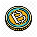 Cryptocurrency Token Mining Icon