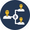 Bitcoin Double Spending Cryptocurrency Icon