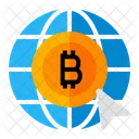 Bitcoin Internet Of Things Iot Icon