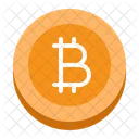 Bitcoin Kryptowahrung Blockchain Icon
