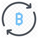 Bitcoin Currency Rate Icon