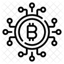 Bitcoin Crypto Cryptocurrency Icon