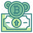 Bitcoin Coin Cryptocurrency Icon