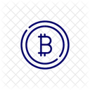 Bitcoin Coin Cryptocurrency Icon