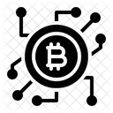 Bitcoin Cryptocurrency Electronic Cash Icon