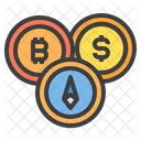 Cryptocurrency Coin Money Bitcoin Cryptocurrency Bitcoin Dollar Icon