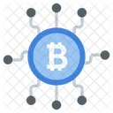 Bitcoin Kryptowahrung Munze Icon
