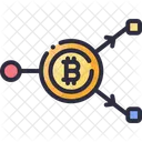 Bitcoin Coin Cryptocurrency Icon