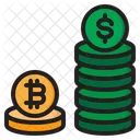 Bitcoin Money Currency Icon