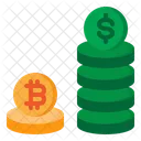 Bitcoin Money Currency Icon