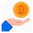 Bitcoin Cryptocurrency Coin Icon