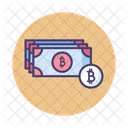 Mbitcoin Bitcoin Banknotes Icon