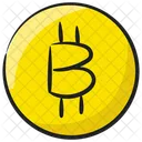 Bitcoin Cryptocurrency Coin Icon