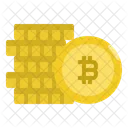 Bitcoin Geld Digital Icon