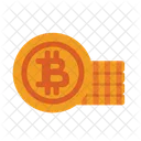 Bitcoin Kryptowahrung Blockchain Icon
