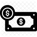 Bitcoin Dollar Commodity Money Icon