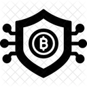 Bitcoin Encrypted Security Icon