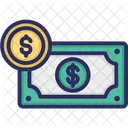 Bitcoin Dollar Commodity Money Icon