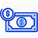 Bitcoin Dollar Commodity Money Icon