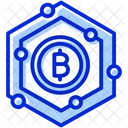 Bitcoin Bitcoin Network Blockchain Icon