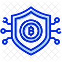 Bitcoin Encrypted Security Icon