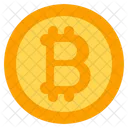 Bitcoin Munze Bankwesen Icon