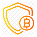 Bitcoin Safety Protection Icon