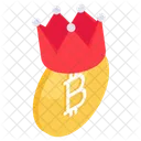 Bitcoin Cryptocurrency Crypto Icon