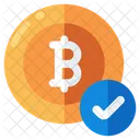 Bitcoin Cryptocurrency Crypto Icon