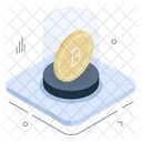 Bitcoin Cryptocurrency Crypto Icon