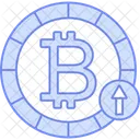 Bitcoin Cryptocurrency Currency Icono