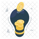 Bitcoin Idea Cryptocurrency Idea Crypto Idea Icon