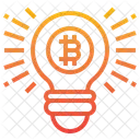 Bitcoin Idea Bitcoin Idea Symbol