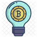 Bitcoin Idee Bitcoin Kreative Bitcoin Idee Symbol