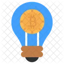 Bitcoin Idee BTC Idee Bitcoin Innovation Symbol