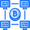 Bitcoin in Pool  Icon
