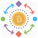 Bitcoin In Process  Icon
