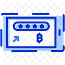 Bitcoin In Process  Icon