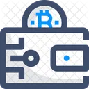 Bitcoin In Purse Bitcoin Wallet Ewallet Icon