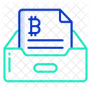 Bitcoin Inbox Inbox Email Icon